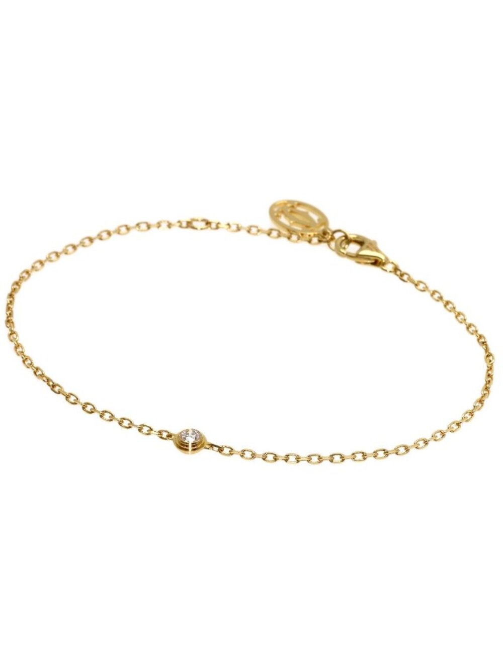 Cartier Damour Diamants Legers SM Diamond Bracelet 18K Yellow Gold